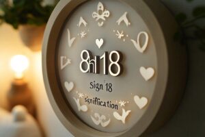 8H18 signification : découvrez le message spirituel de cette heure miroir en amour