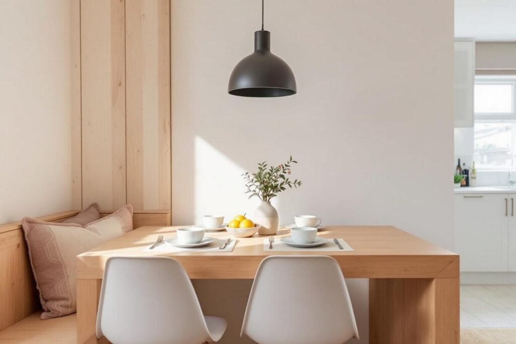 Comment aménager un coin repas fonctionnel dans une petite cuisine ?